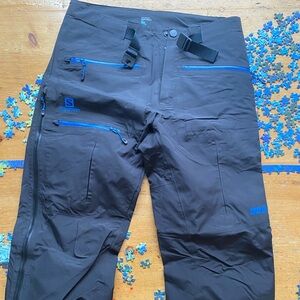 Salomon’s Gortex Ski shell pants Men’s Small
